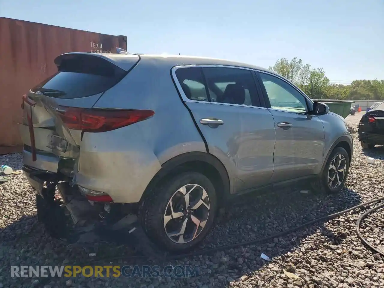 3 Photograph of a damaged car KNDPM3AC5M7942572 KIA SPORTAGE 2021