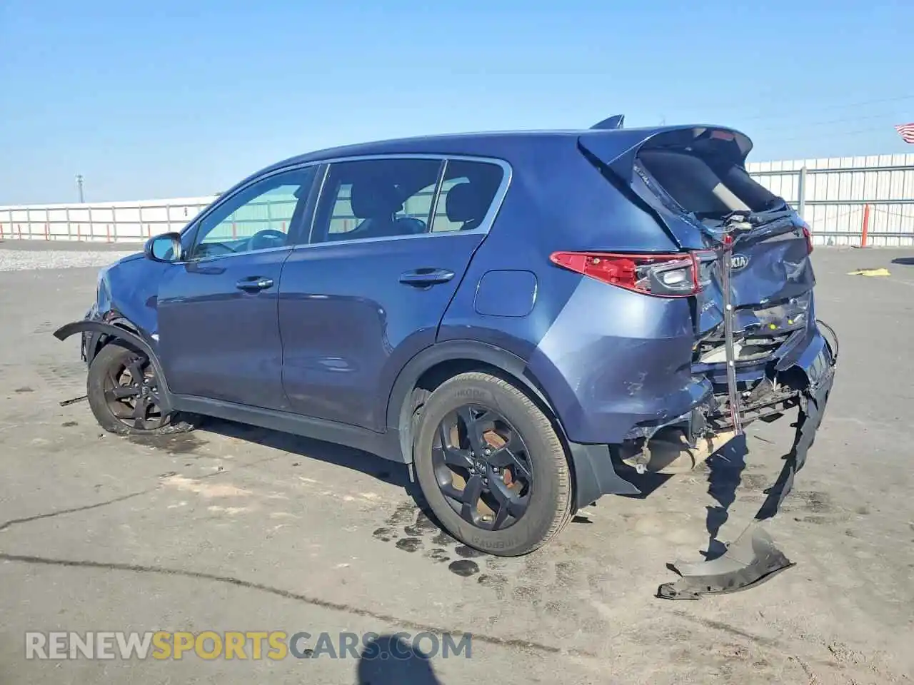 2 Photograph of a damaged car KNDPM3AC5M7942734 KIA SPORTAGE 2021