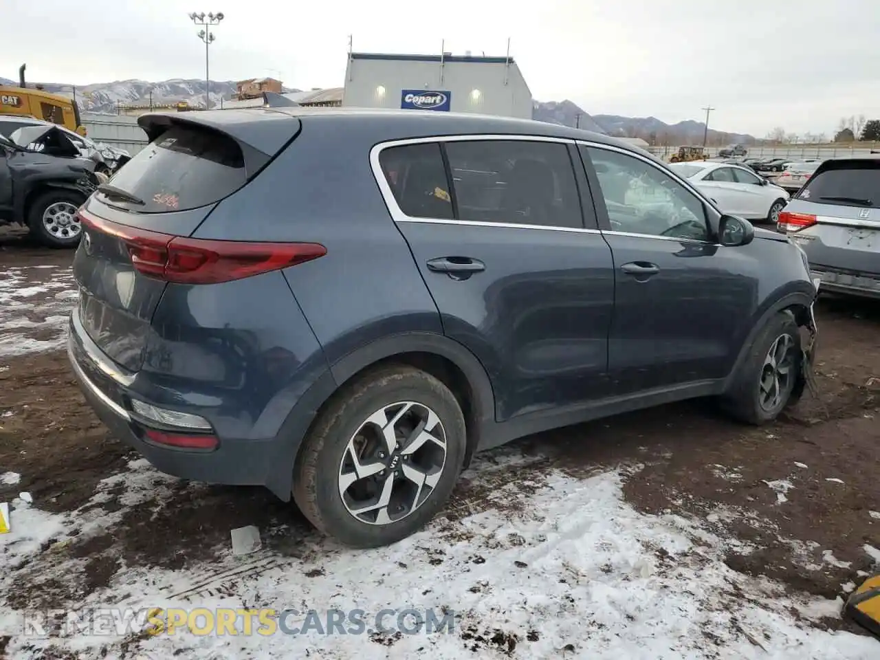 3 Photograph of a damaged car KNDPM3AC6M7845199 KIA SPORTAGE 2021