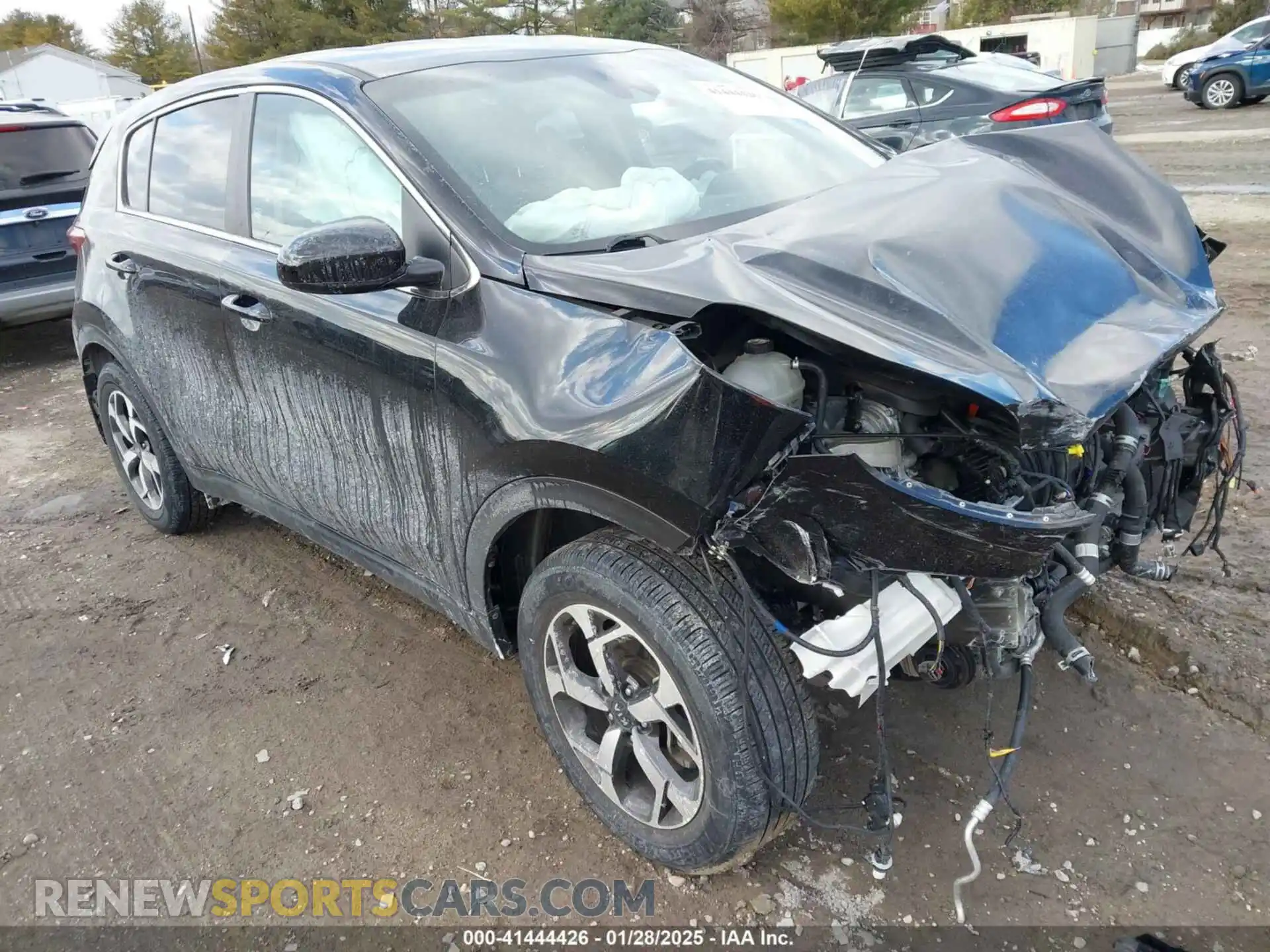 1 Photograph of a damaged car KNDPM3AC6M7845686 KIA SPORTAGE 2021