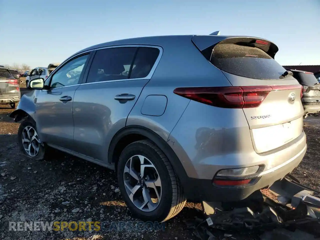 2 Photograph of a damaged car KNDPM3AC6M7851231 KIA SPORTAGE 2021