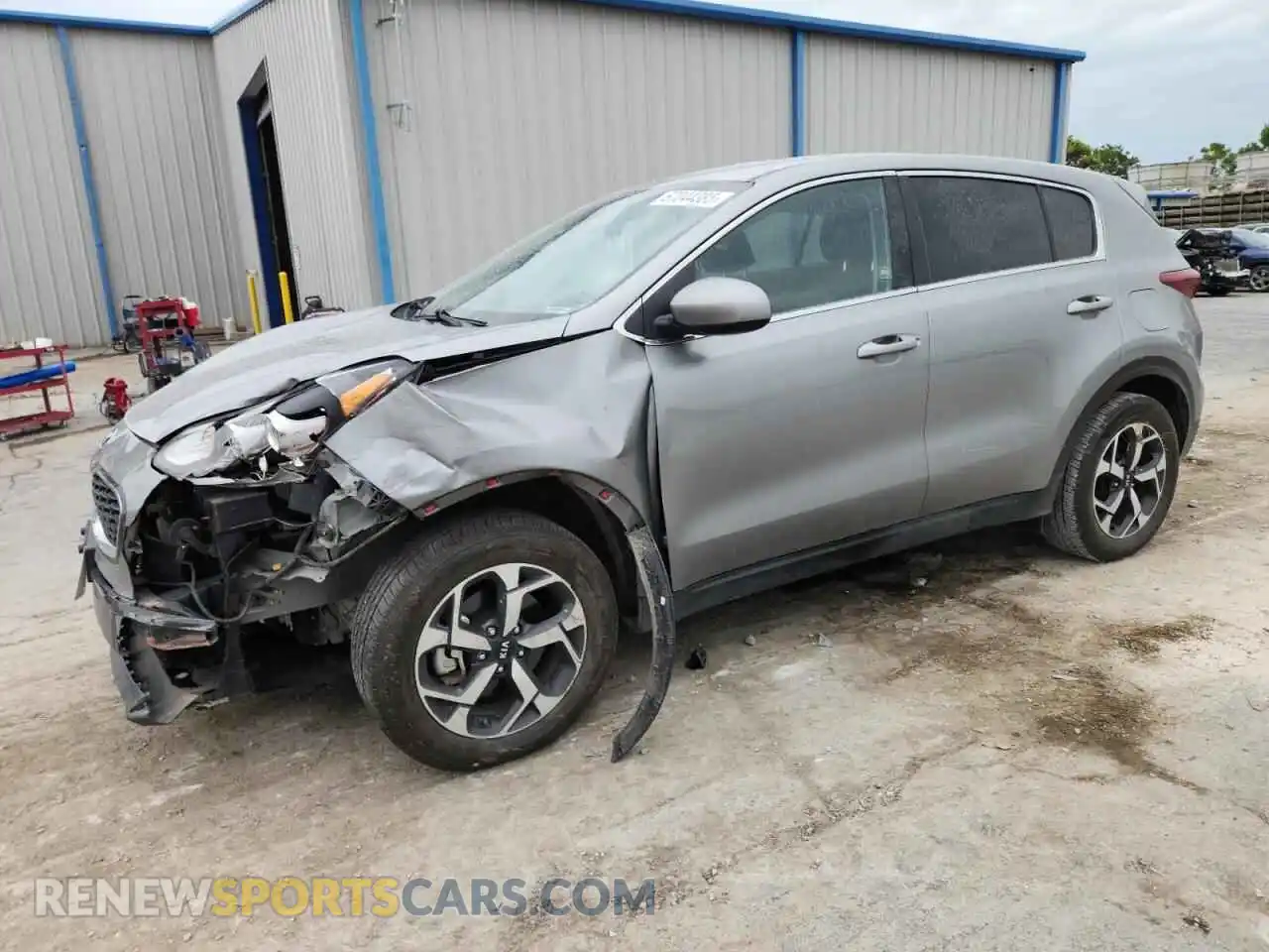 1 Photograph of a damaged car KNDPM3AC6M7868983 KIA SPORTAGE 2021
