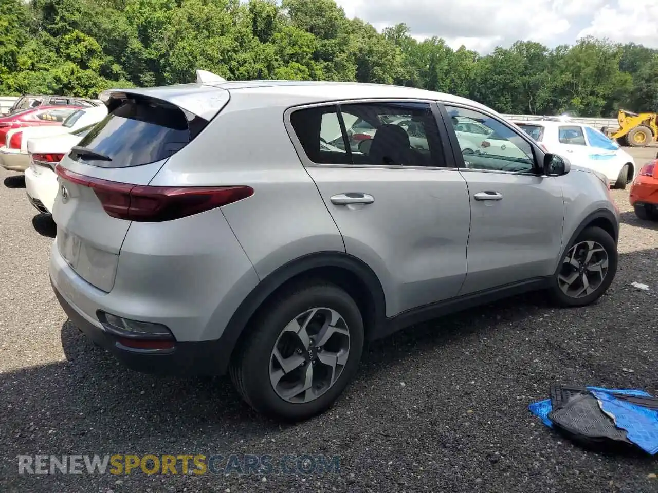 3 Photograph of a damaged car KNDPM3AC6M7878056 KIA SPORTAGE 2021