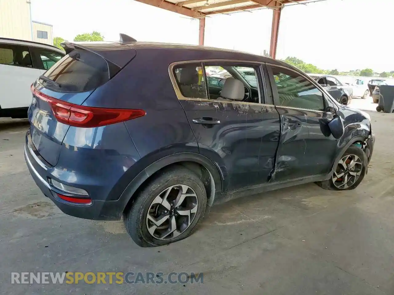 3 Photograph of a damaged car KNDPM3AC6M7893382 KIA SPORTAGE 2021