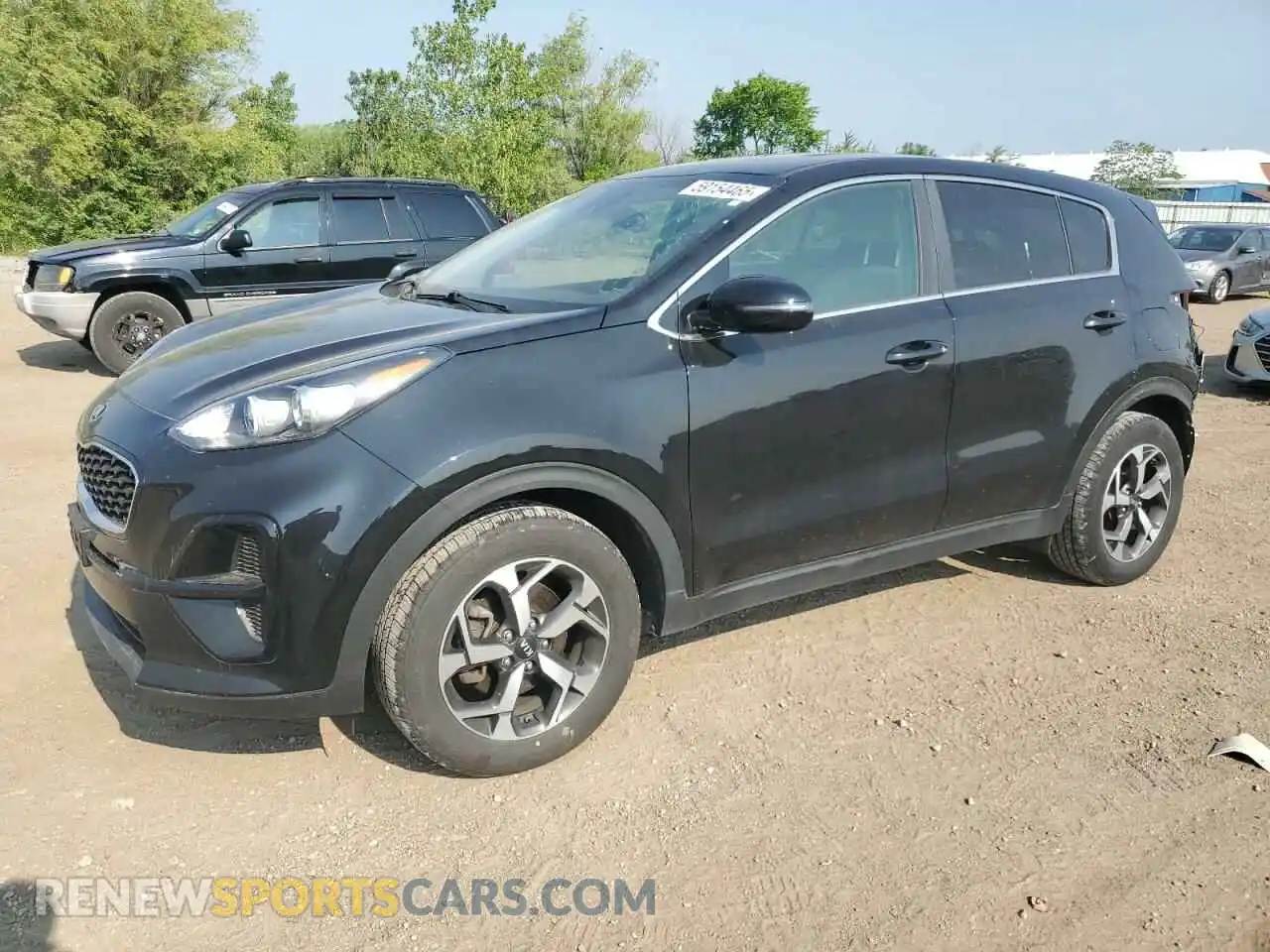 1 Photograph of a damaged car KNDPM3AC6M7901335 KIA SPORTAGE 2021
