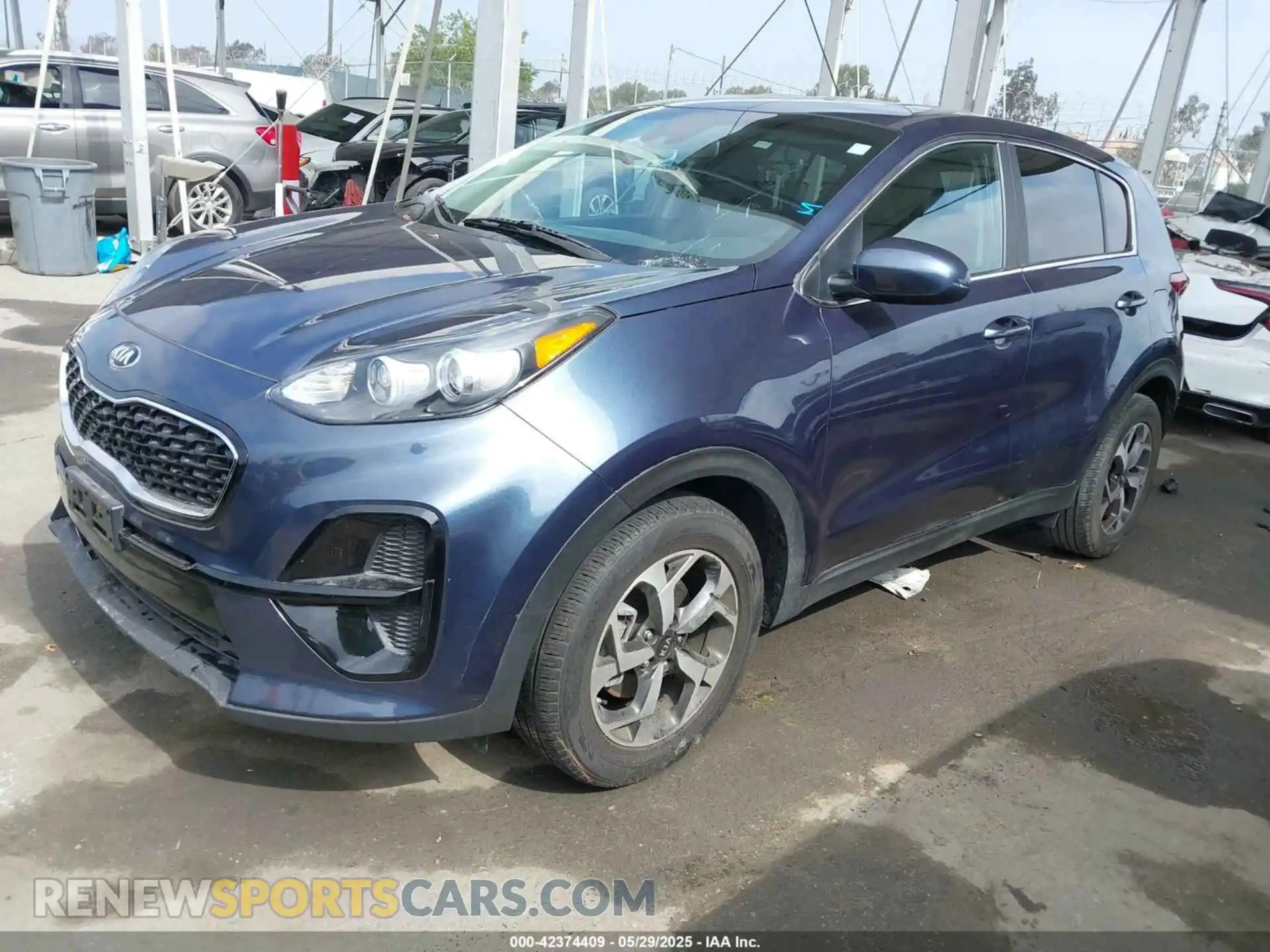 2 Photograph of a damaged car KNDPM3AC6M7932102 KIA SPORTAGE 2021