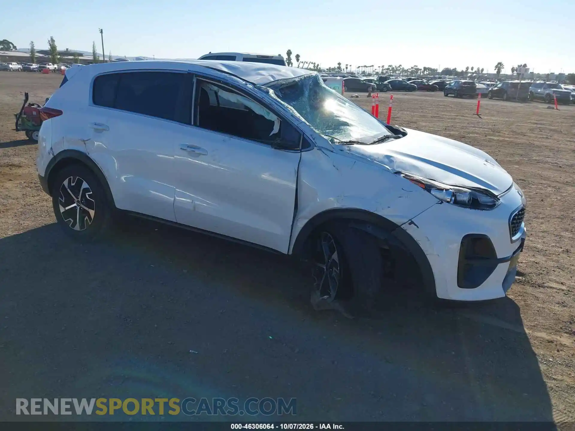 1 Photograph of a damaged car KNDPM3AC6M7932116 KIA SPORTAGE 2021