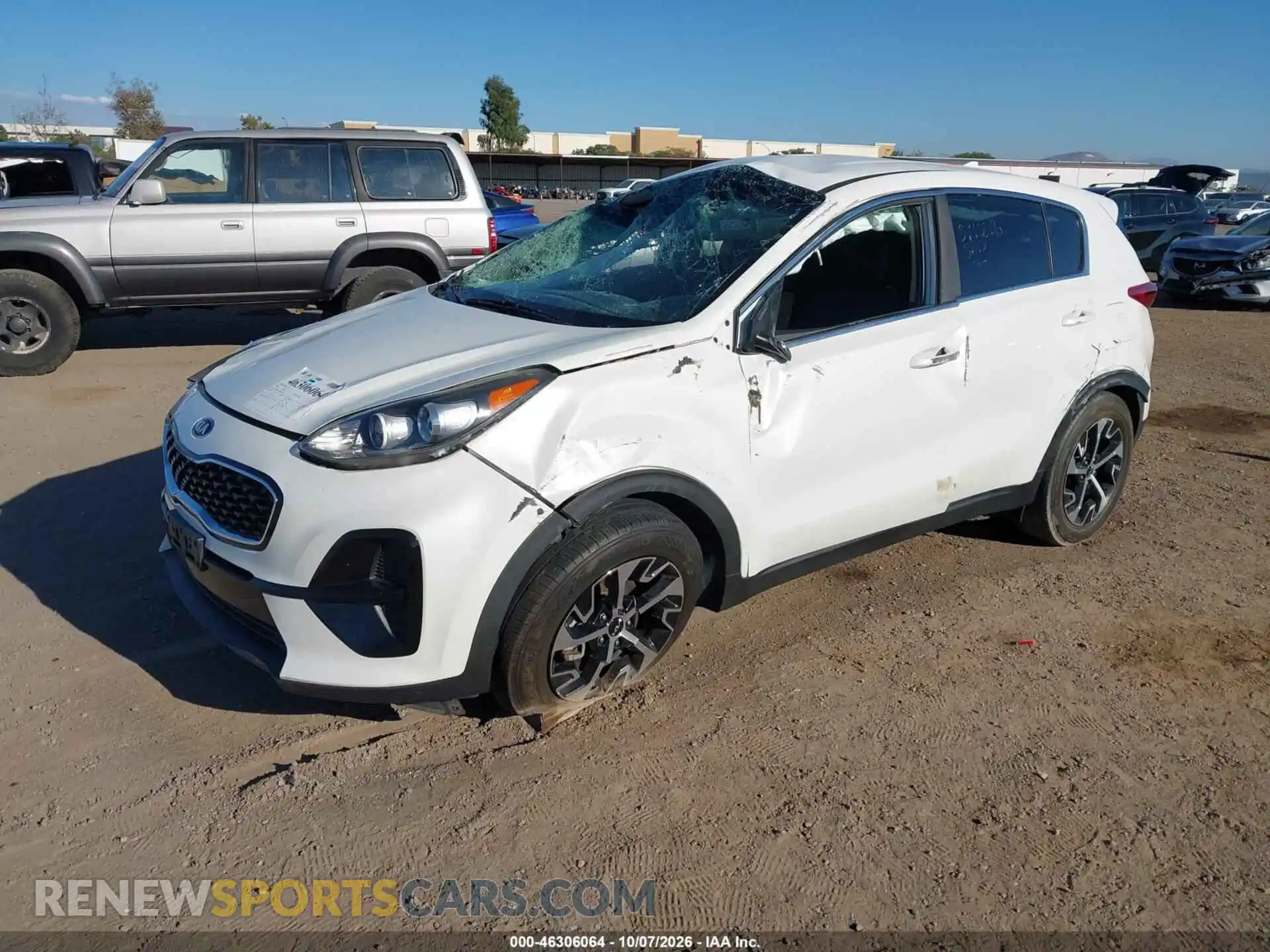 2 Photograph of a damaged car KNDPM3AC6M7932116 KIA SPORTAGE 2021