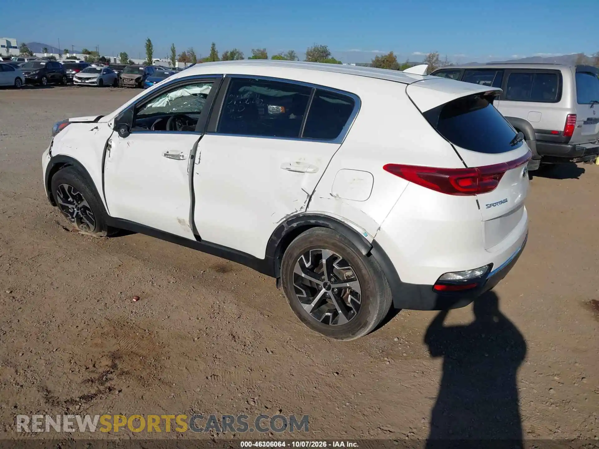 3 Photograph of a damaged car KNDPM3AC6M7932116 KIA SPORTAGE 2021