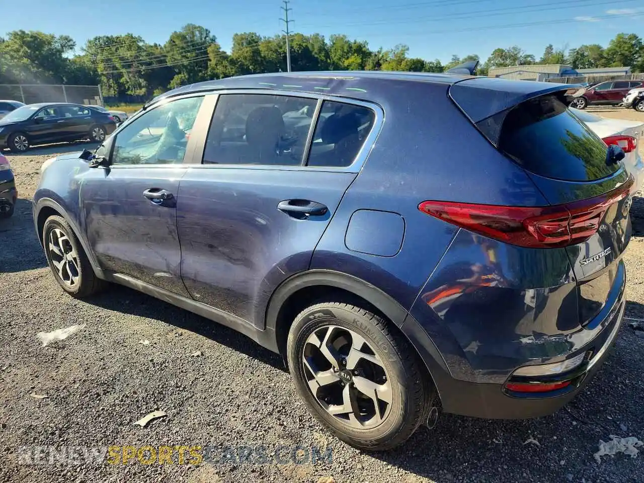 2 fotografías del automóvil dañado KNDPM3AC6M7932584 KIA SPORTAGE 2021