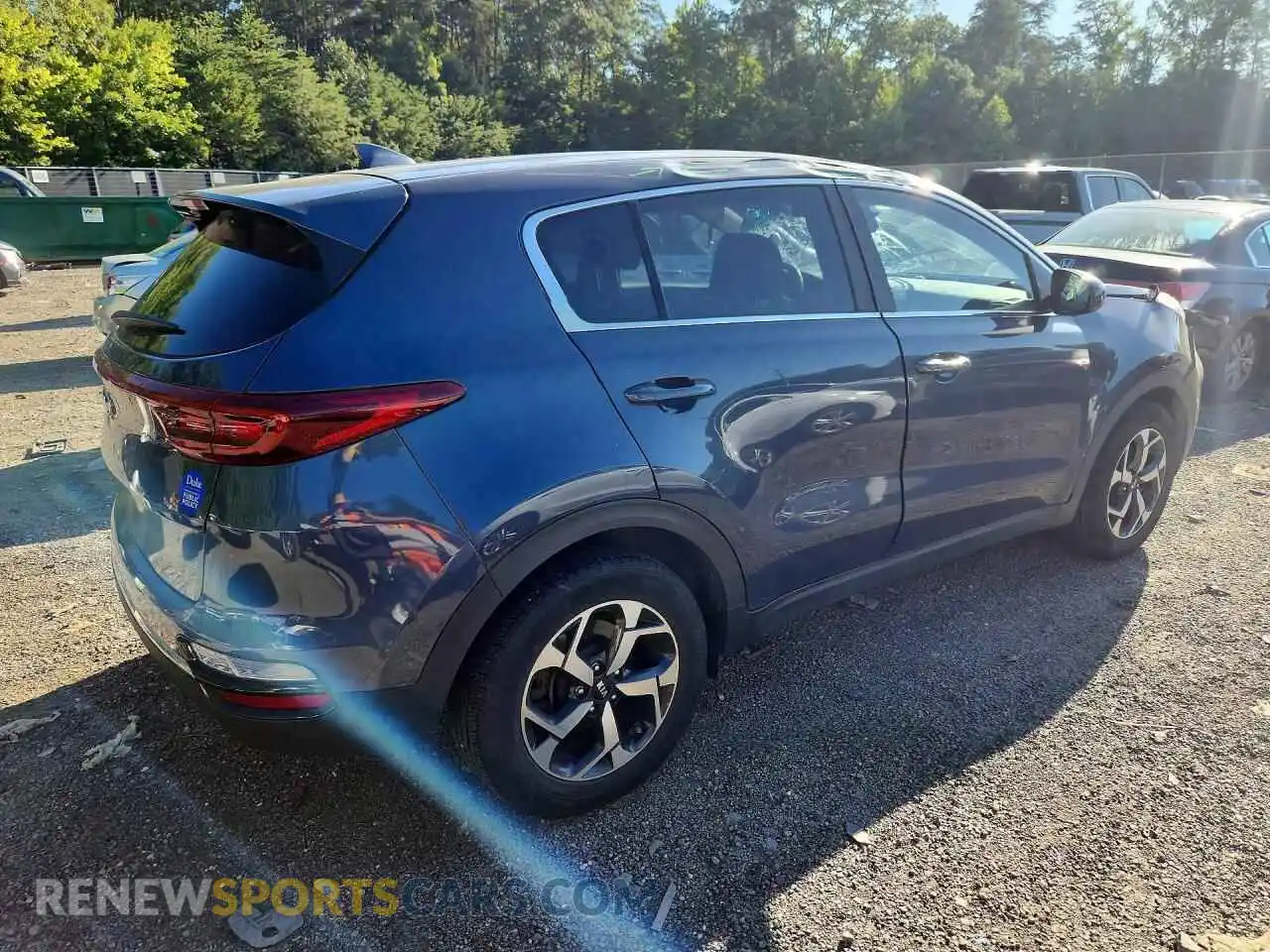 3 fotografías del automóvil dañado KNDPM3AC6M7932584 KIA SPORTAGE 2021
