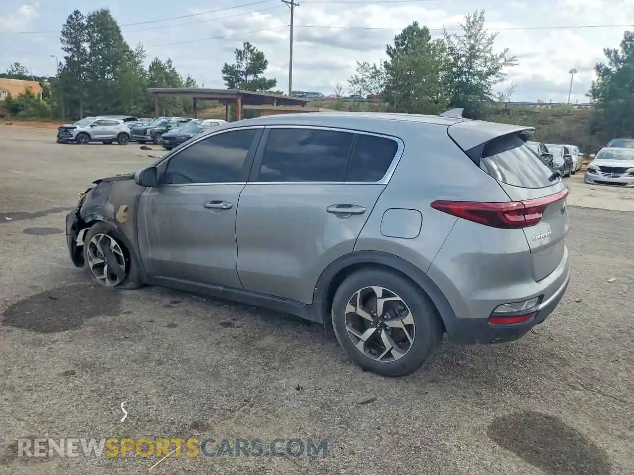 2 Photograph of a damaged car KNDPM3AC6M7943178 KIA SPORTAGE 2021