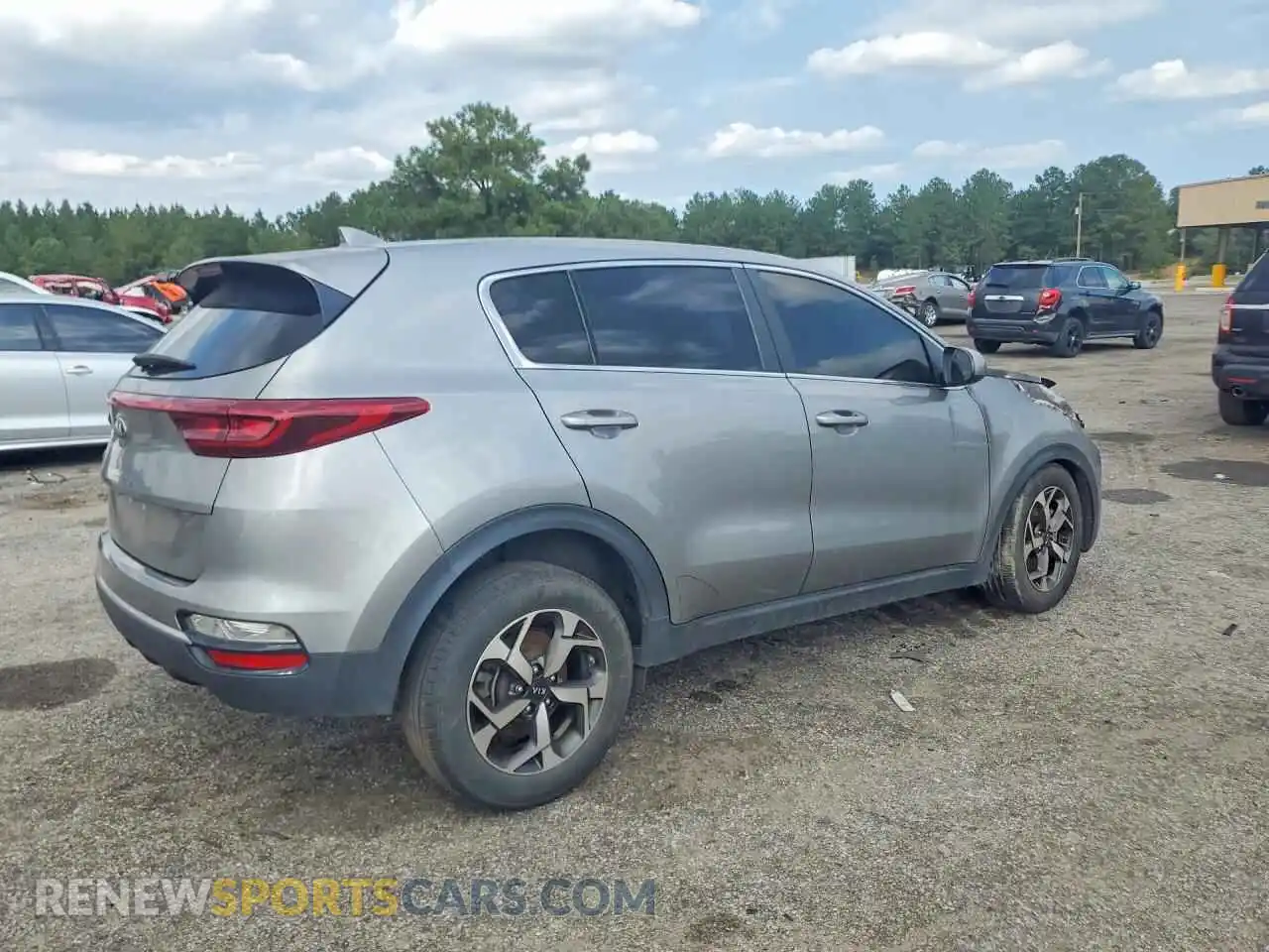 3 Photograph of a damaged car KNDPM3AC6M7943178 KIA SPORTAGE 2021
