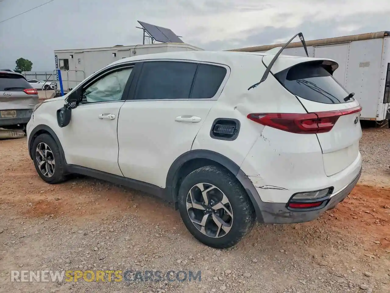 2 fotografías del automóvil dañado KNDPM3AC7M7869169 KIA SPORTAGE 2021