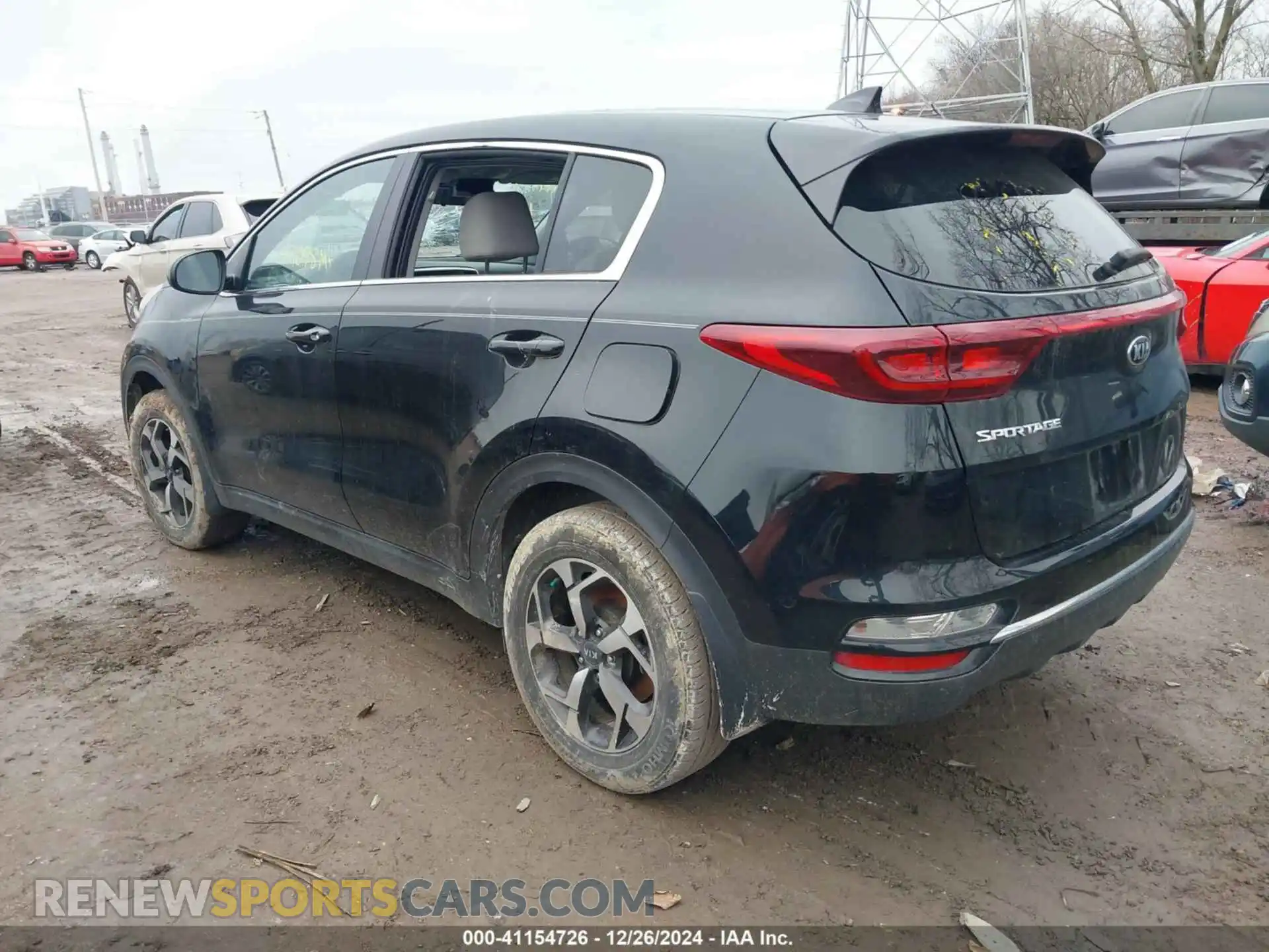 3 Photograph of a damaged car KNDPM3AC7M7879104 KIA SPORTAGE 2021