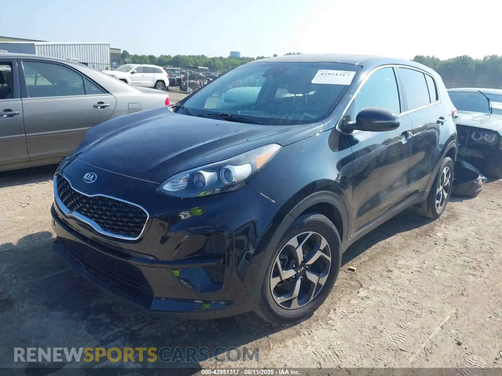 2 Photograph of a damaged car KNDPM3AC7M7881371 KIA SPORTAGE 2021