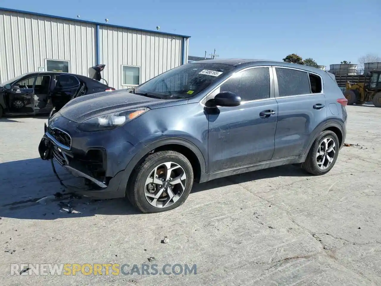 1 Photograph of a damaged car KNDPM3AC7M7882570 KIA SPORTAGE 2021