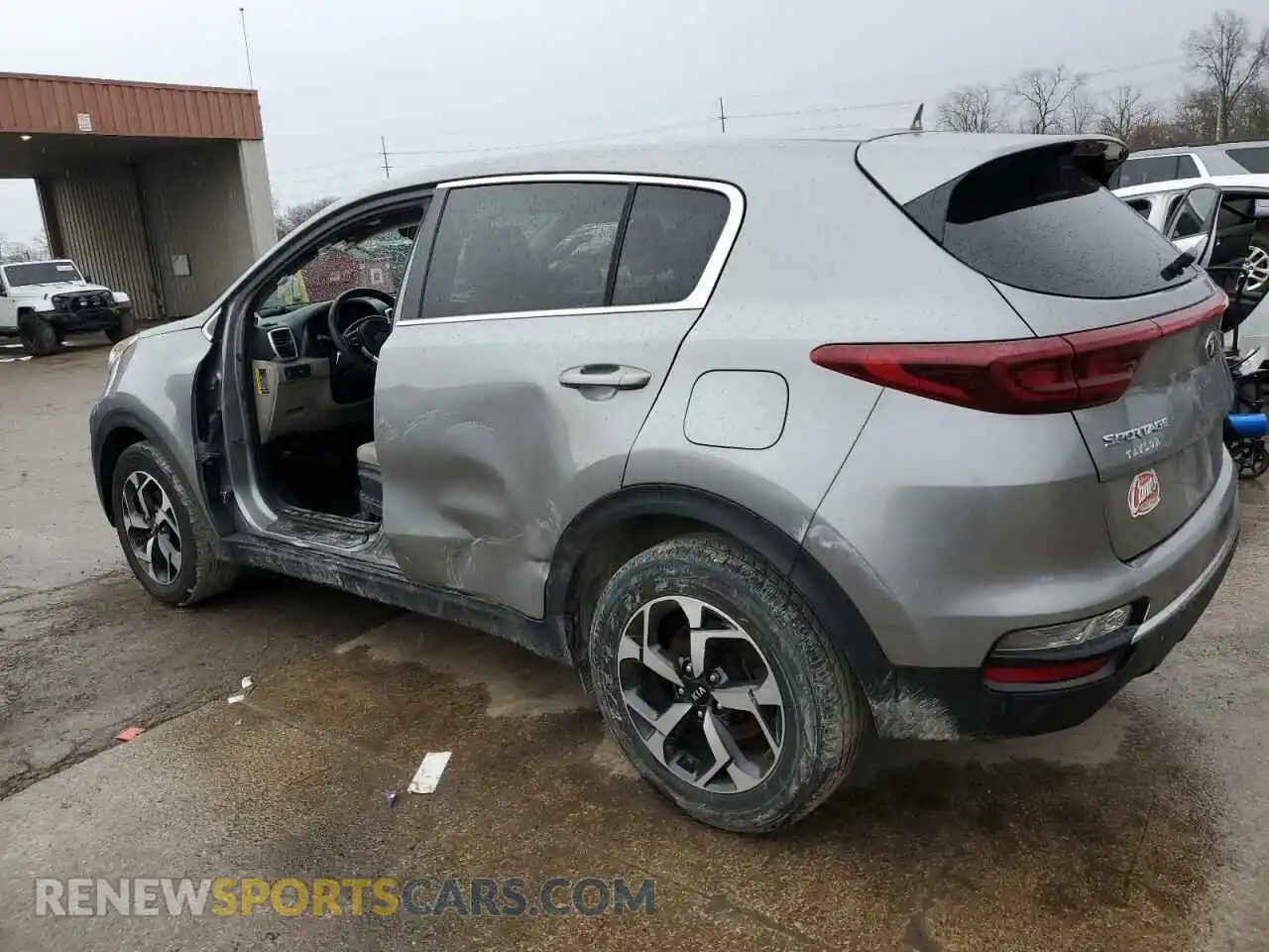 2 Photograph of a damaged car KNDPM3AC7M7885582 KIA SPORTAGE 2021