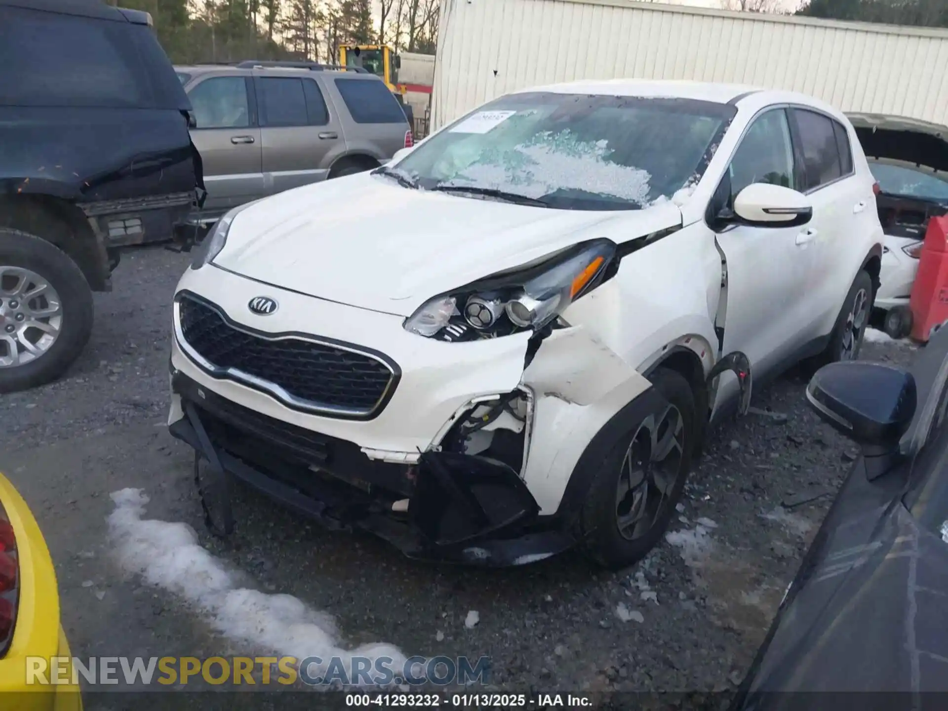 2 Фотография поврежденного автомобиля KNDPM3AC7M7902963 KIA SPORTAGE 2021
