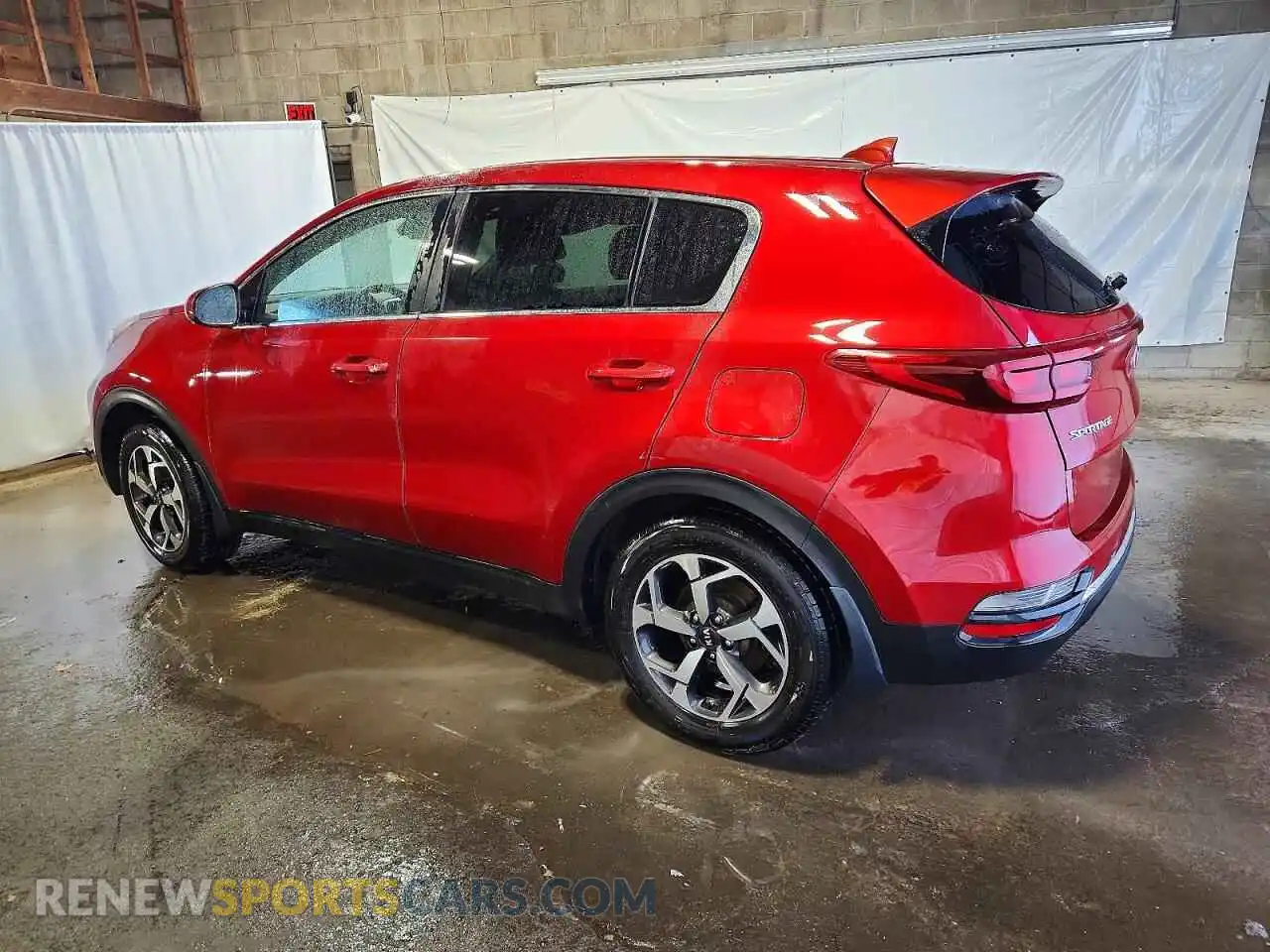 2 Photograph of a damaged car KNDPM3AC7M7903367 KIA SPORTAGE 2021