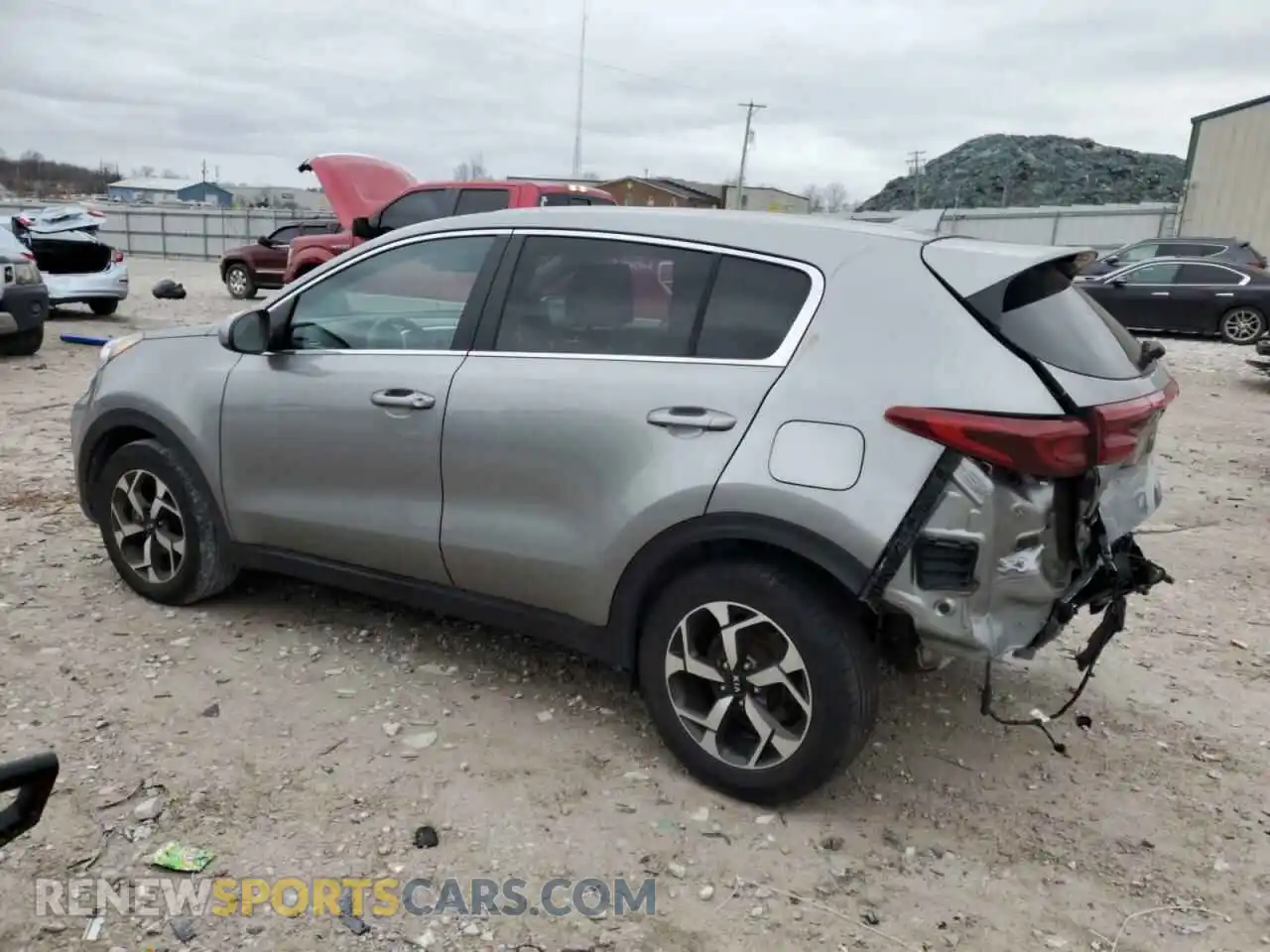 2 Photograph of a damaged car KNDPM3AC7M7914353 KIA SPORTAGE 2021