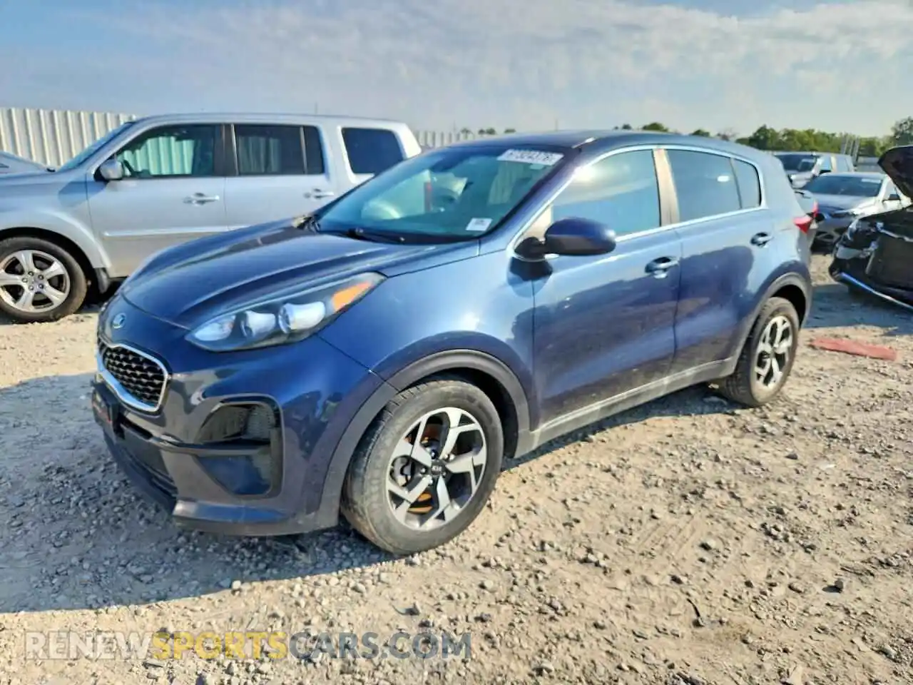 1 Photograph of a damaged car KNDPM3AC7M7929578 KIA SPORTAGE 2021
