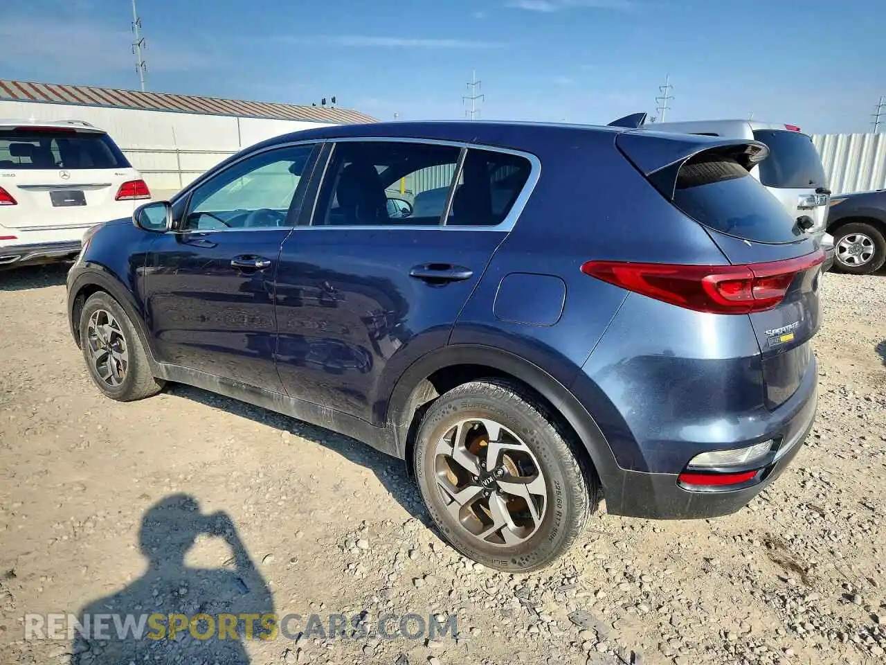 2 Photograph of a damaged car KNDPM3AC7M7929578 KIA SPORTAGE 2021