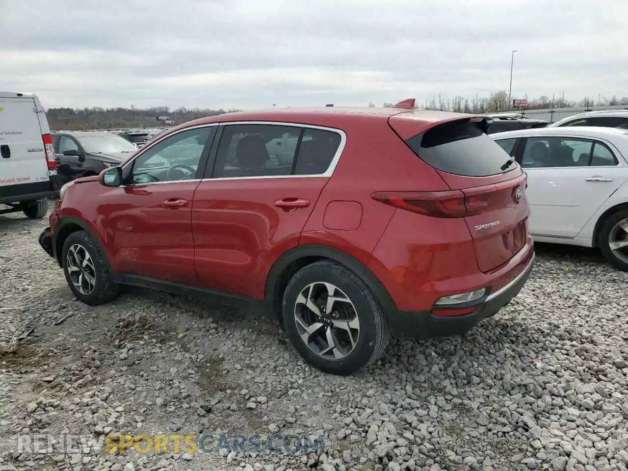 2 Photograph of a damaged car KNDPM3AC7M7930195 KIA SPORTAGE 2021
