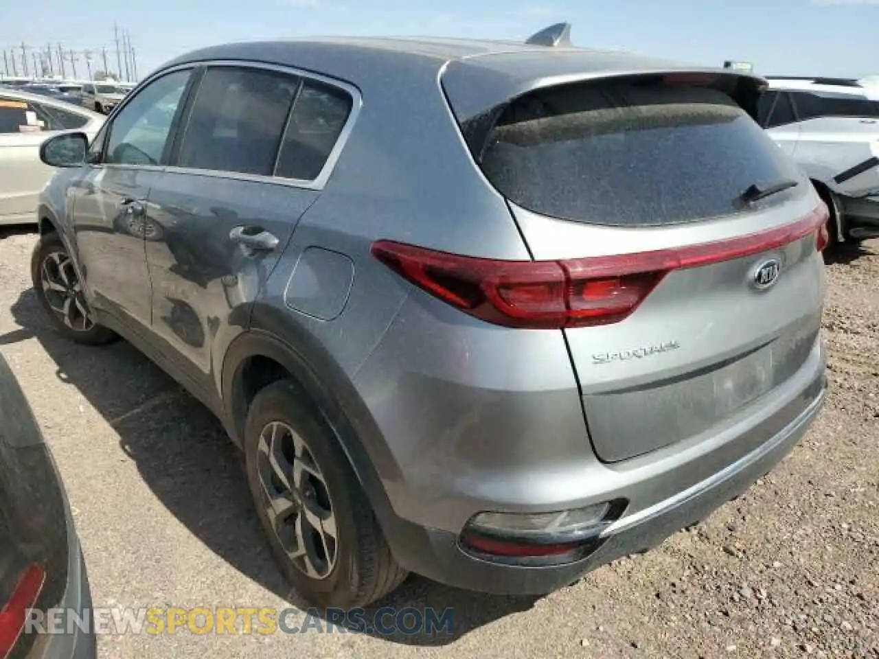 2 Photograph of a damaged car KNDPM3AC7M7942248 KIA SPORTAGE 2021