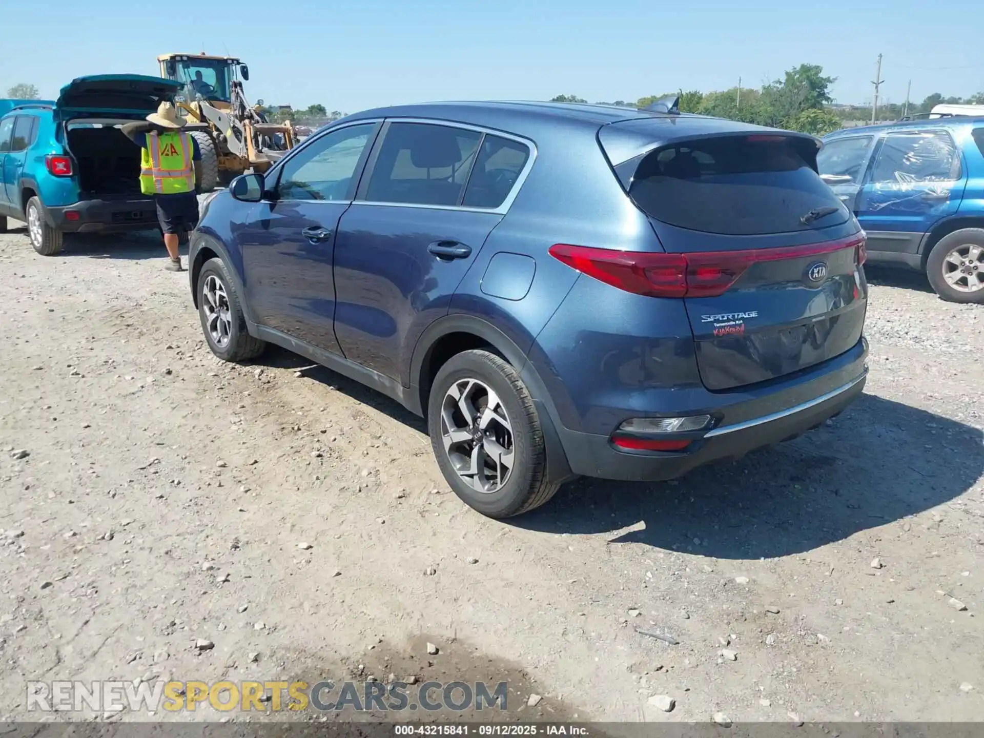 3 Фотография поврежденного автомобиля KNDPM3AC8M7899720 KIA SPORTAGE 2021