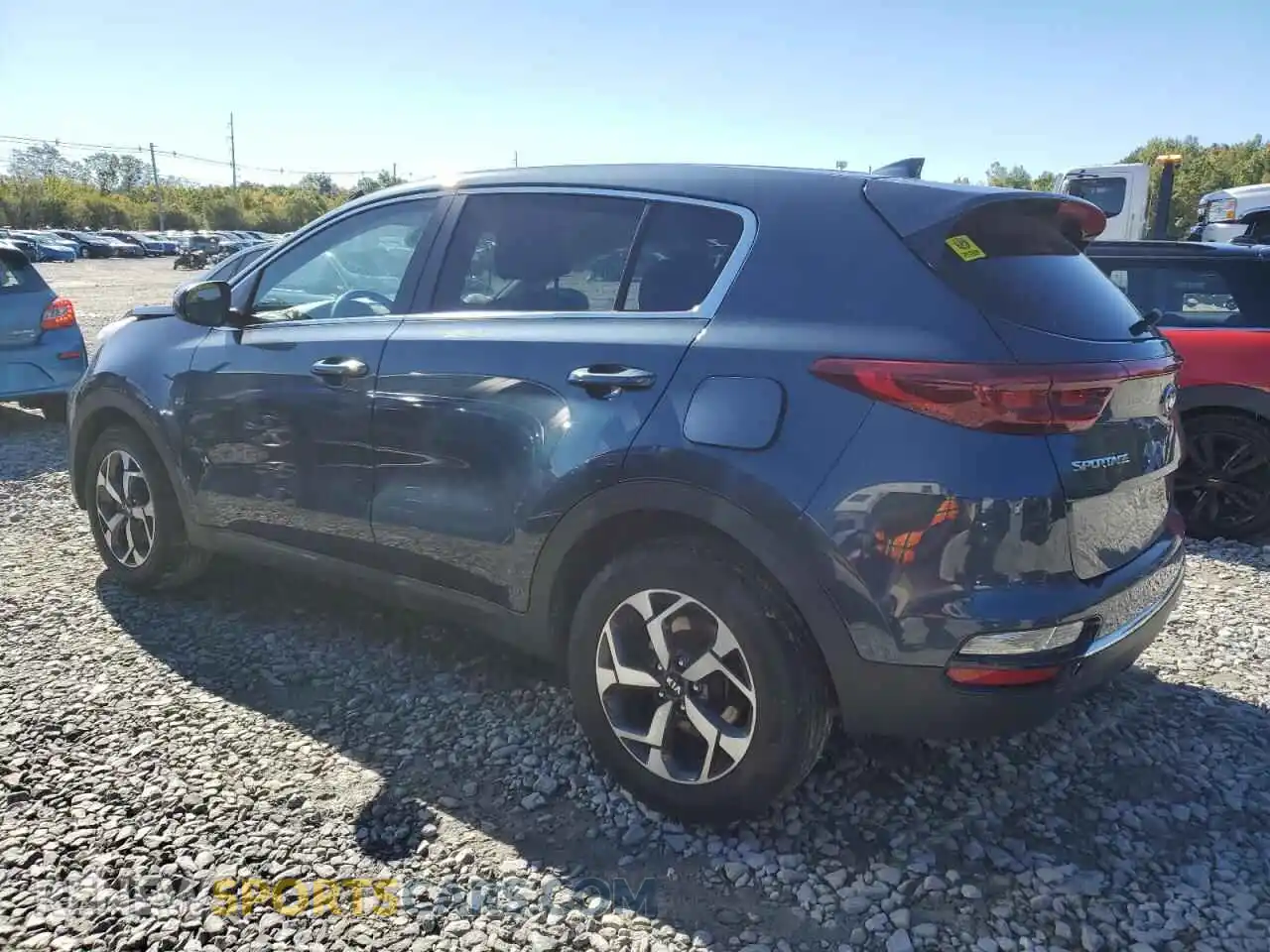 2 Photograph of a damaged car KNDPM3AC8M7903815 KIA SPORTAGE 2021