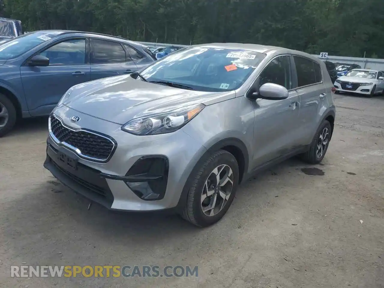 1 Photograph of a damaged car KNDPM3AC8M7904351 KIA SPORTAGE 2021