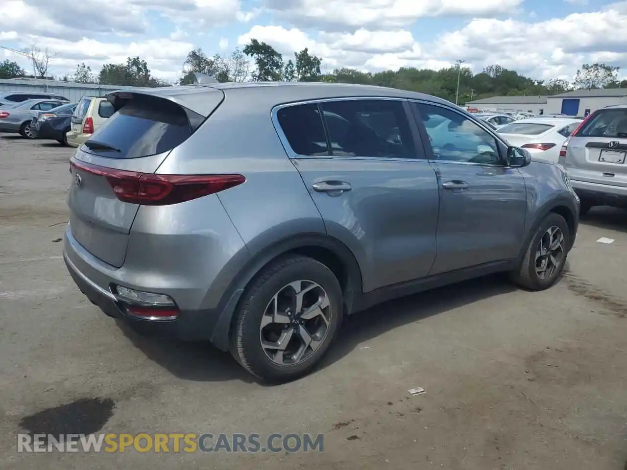 3 Photograph of a damaged car KNDPM3AC8M7904351 KIA SPORTAGE 2021