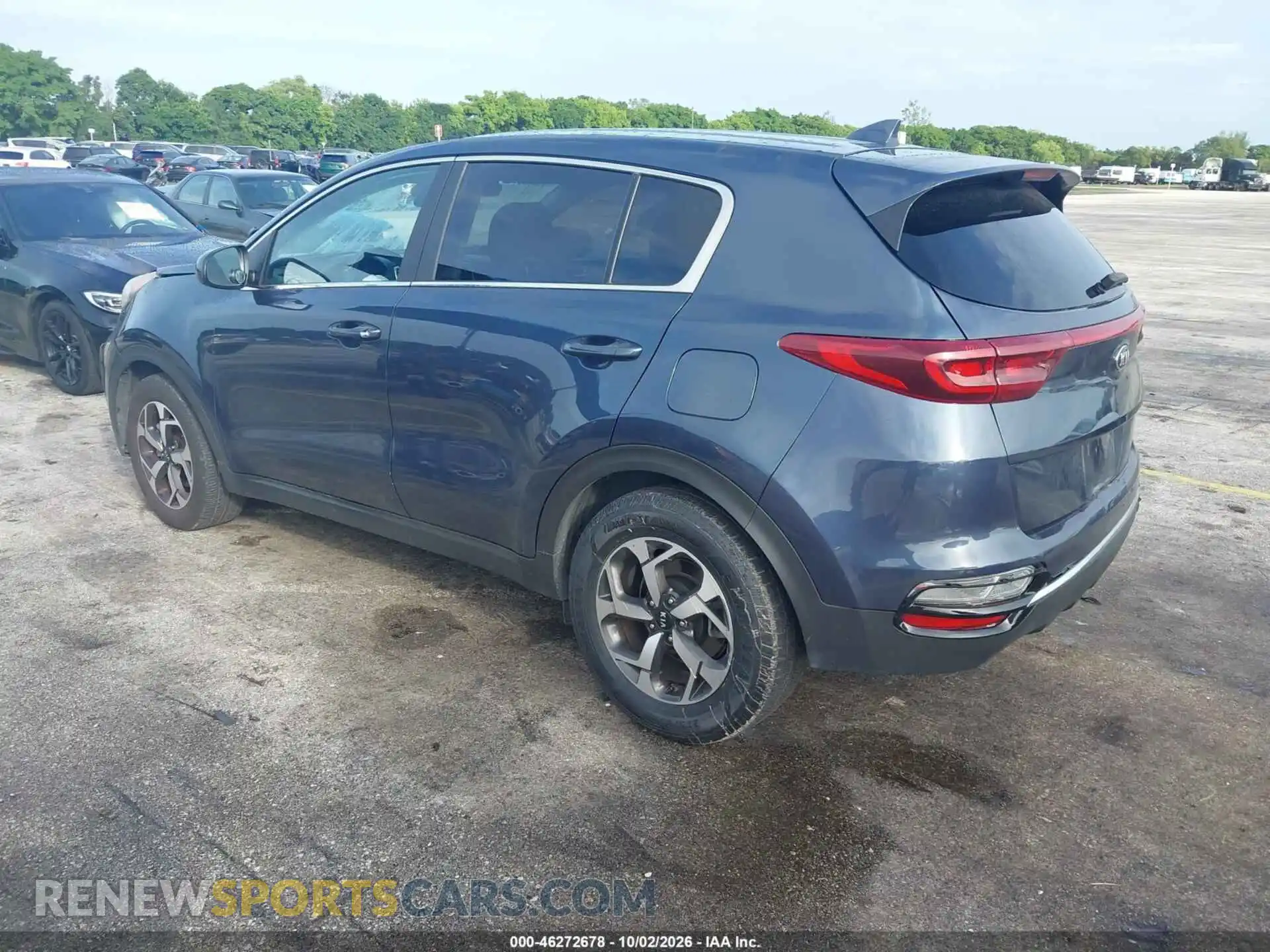 3 fotografías del automóvil dañado KNDPM3AC8M7911090 KIA SPORTAGE 2021