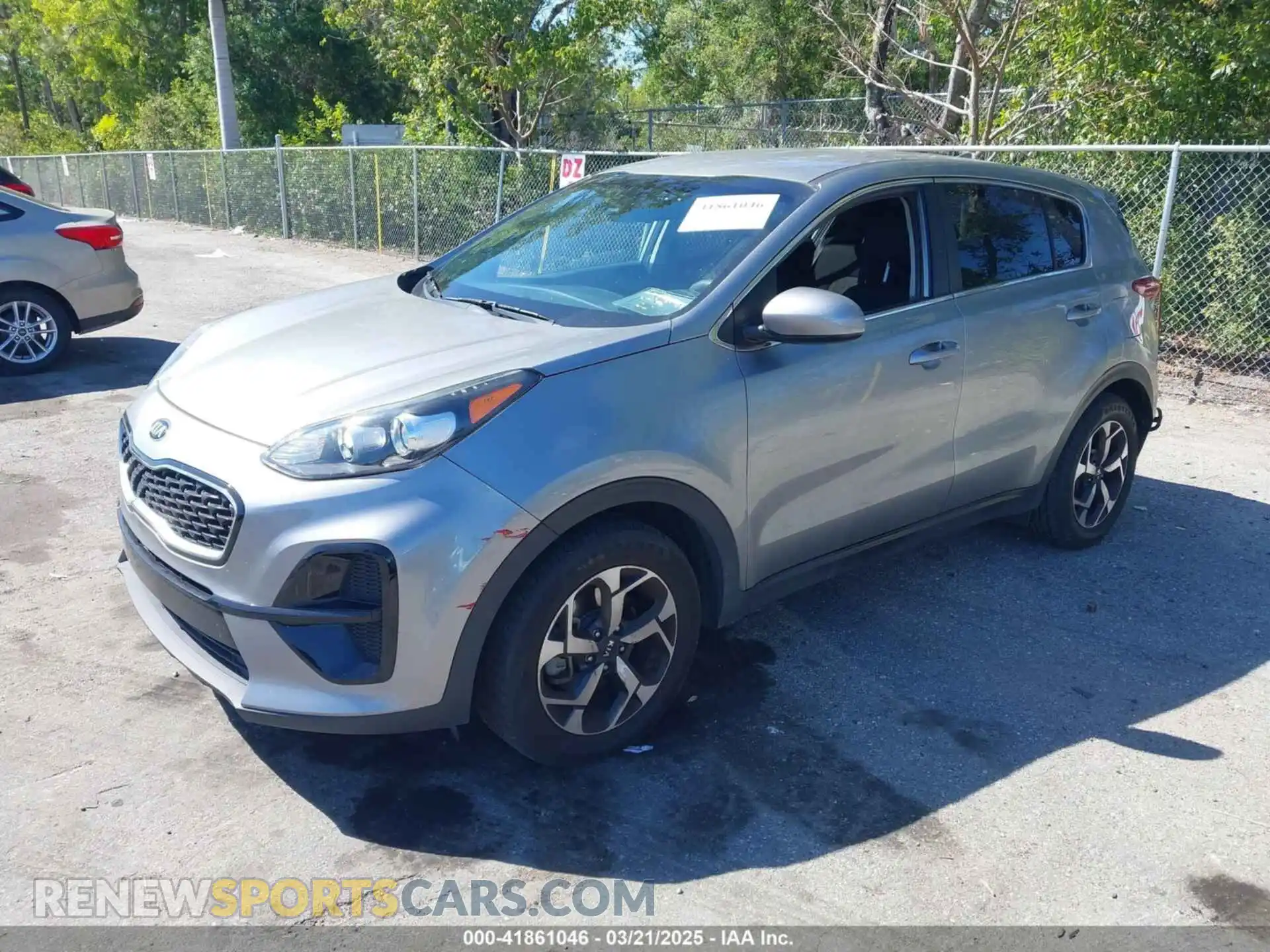 2 Photograph of a damaged car KNDPM3AC8M7925443 KIA SPORTAGE 2021