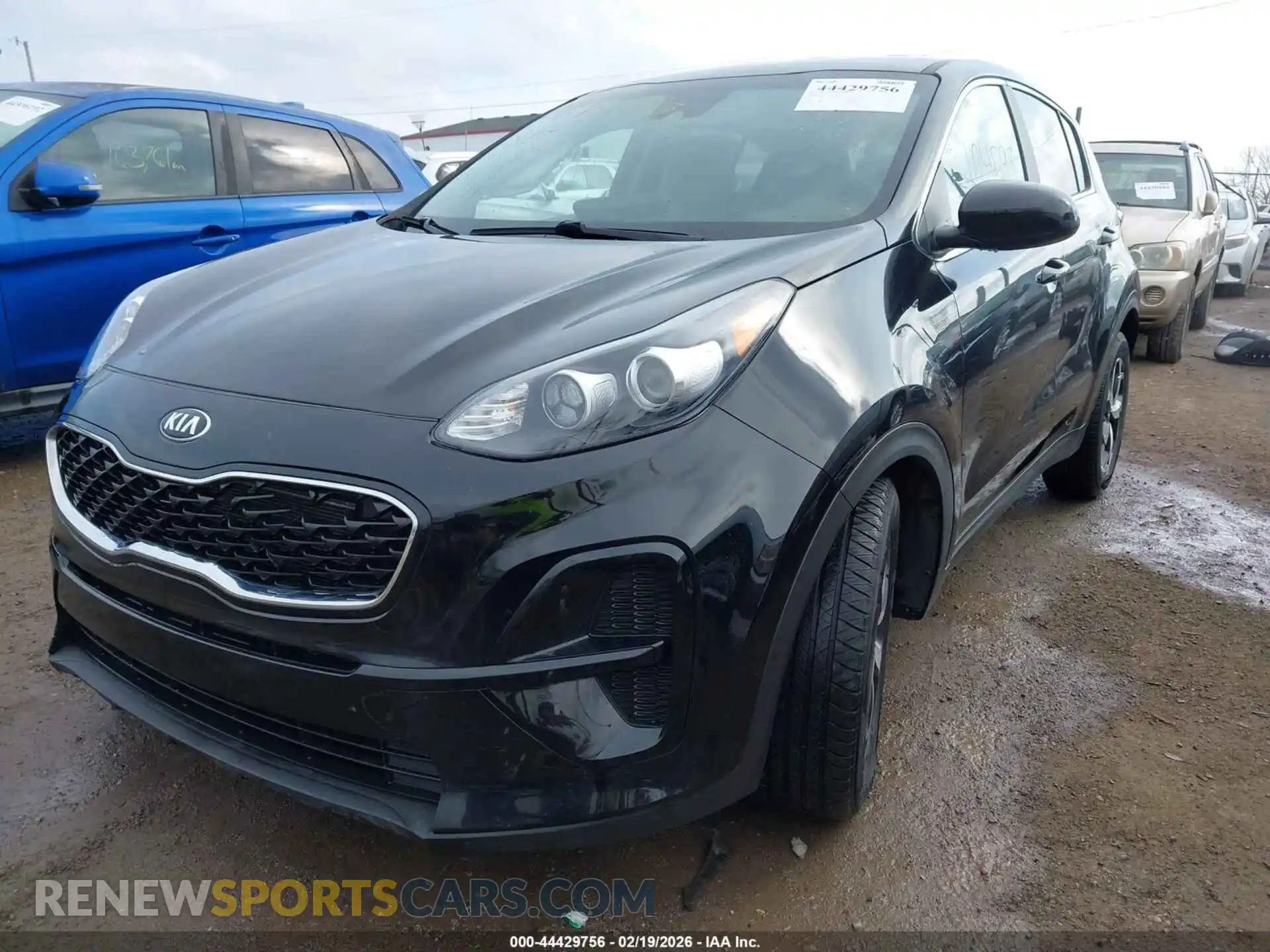 2 Photograph of a damaged car KNDPM3AC8M7936720 KIA SPORTAGE 2021