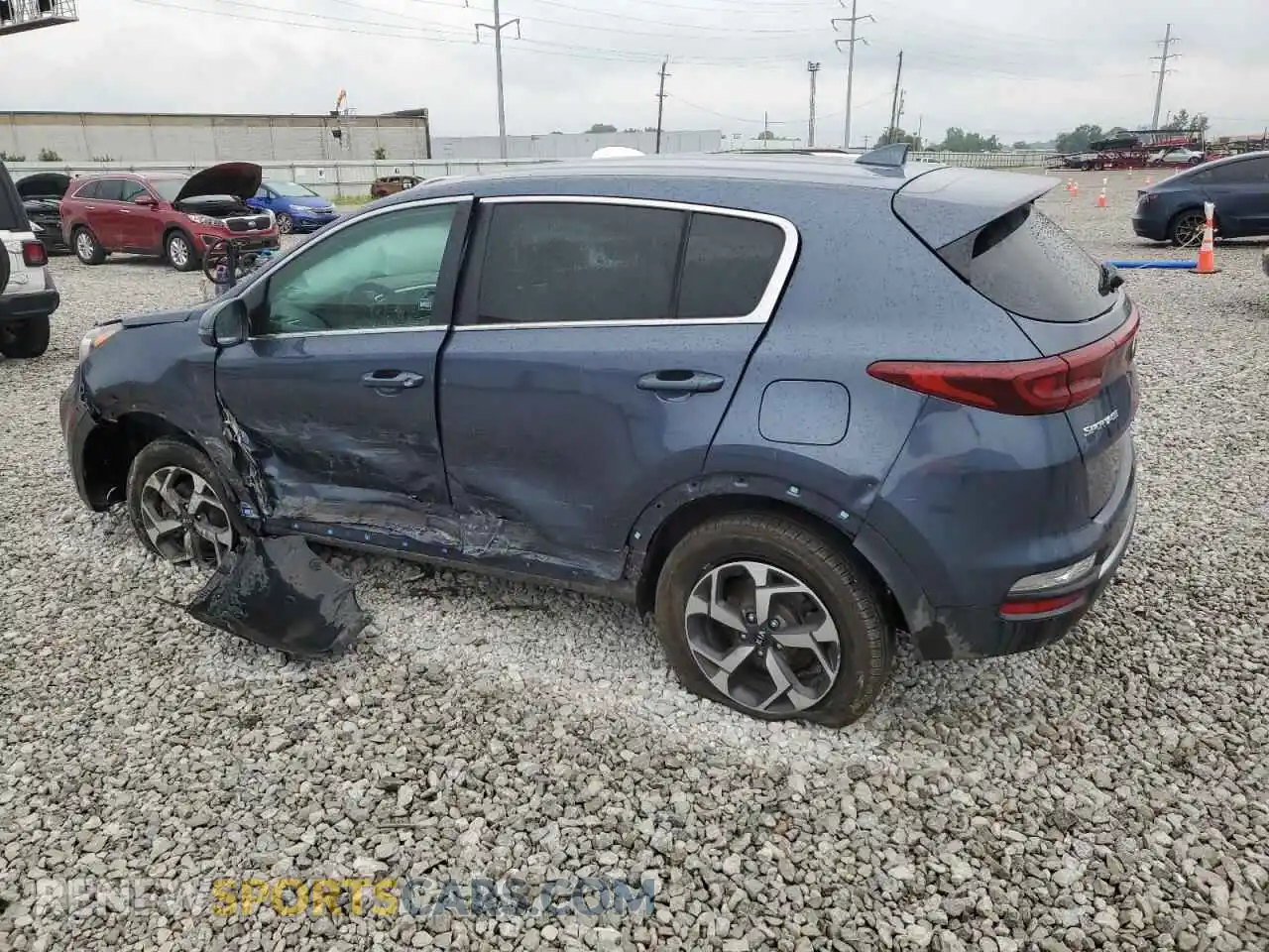 2 Photograph of a damaged car KNDPM3AC9M7844306 KIA SPORTAGE 2021