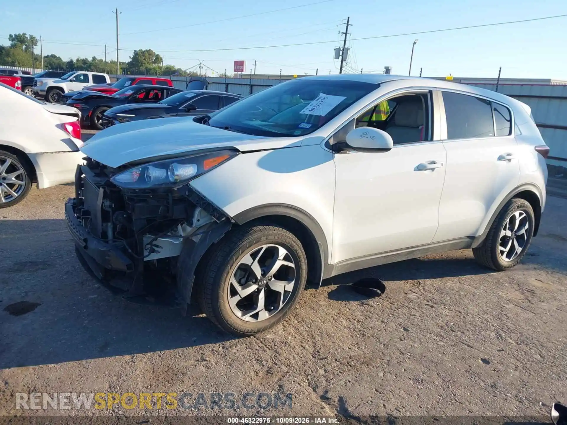 2 fotografías del automóvil dañado KNDPM3AC9M7846881 KIA SPORTAGE 2021