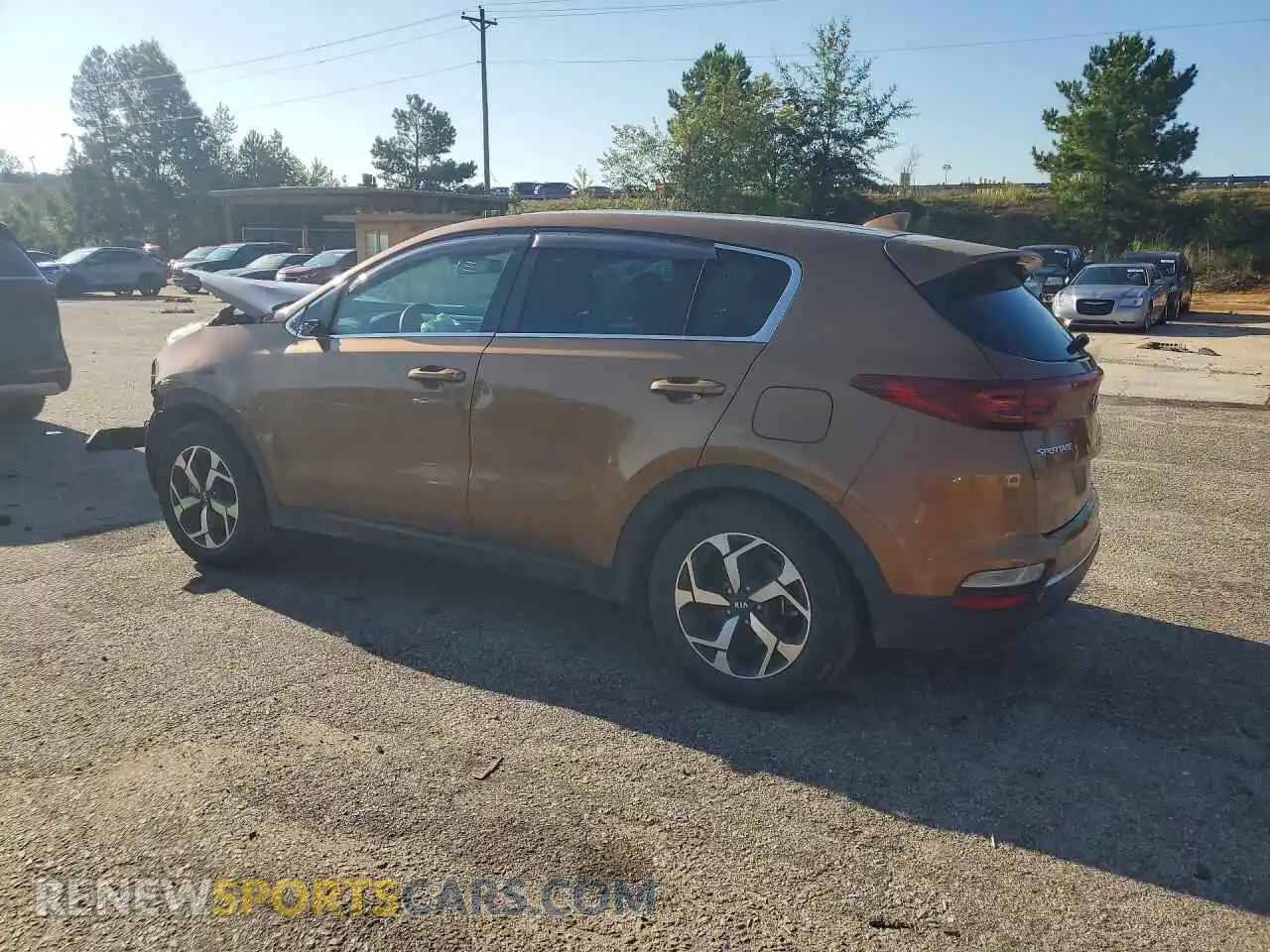 2 Photograph of a damaged car KNDPM3AC9M7861297 KIA SPORTAGE 2021