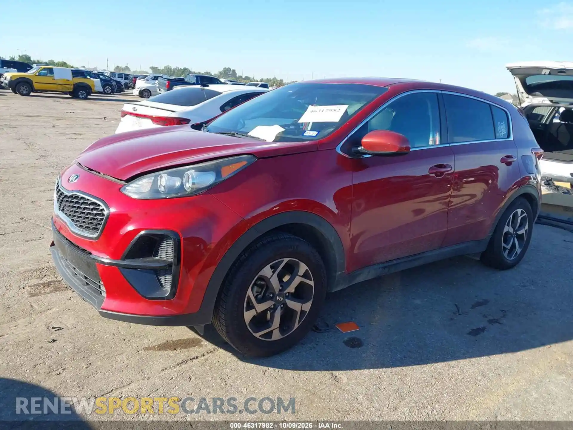 2 Photograph of a damaged car KNDPM3AC9M7896227 KIA SPORTAGE 2021