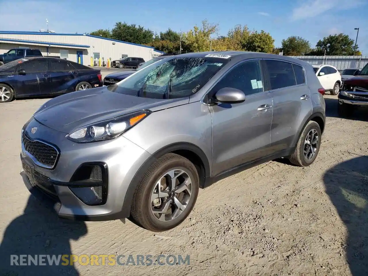 1 Photograph of a damaged car KNDPM3AC9M7912667 KIA SPORTAGE 2021