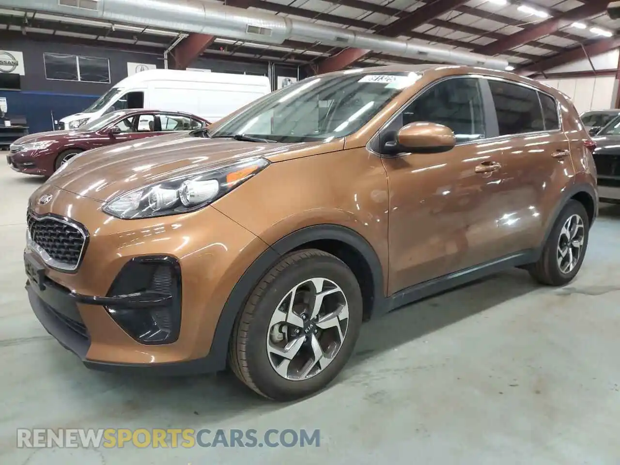 1 Photograph of a damaged car KNDPM3AC9M7924446 KIA SPORTAGE 2021