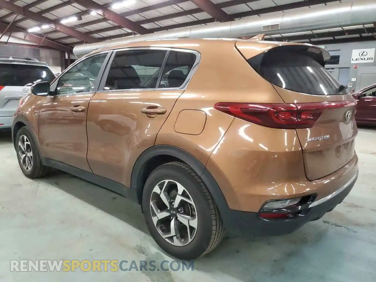 2 Photograph of a damaged car KNDPM3AC9M7924446 KIA SPORTAGE 2021