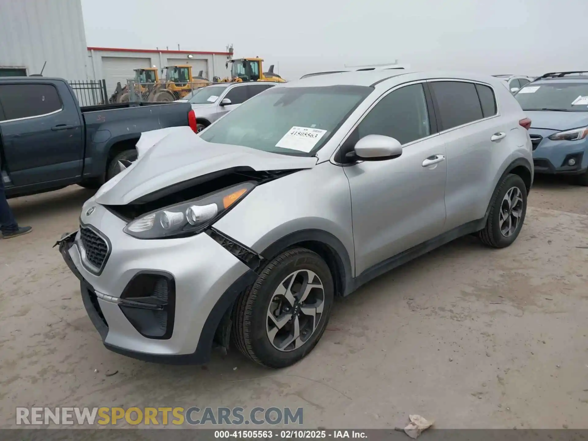 2 Photograph of a damaged car KNDPM3AC9M7926293 KIA SPORTAGE 2021