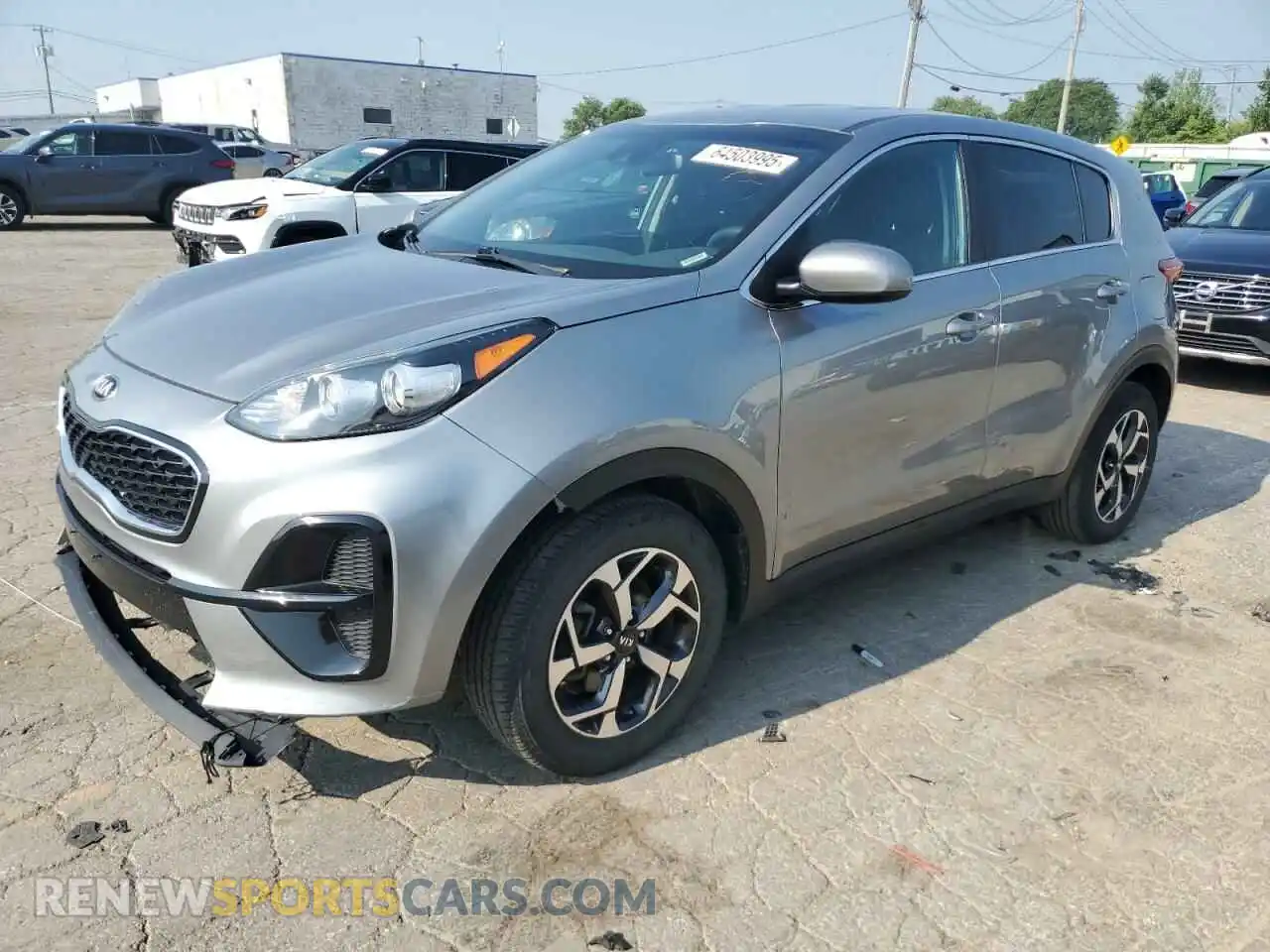 1 Photograph of a damaged car KNDPM3AC9M7928271 KIA SPORTAGE 2021