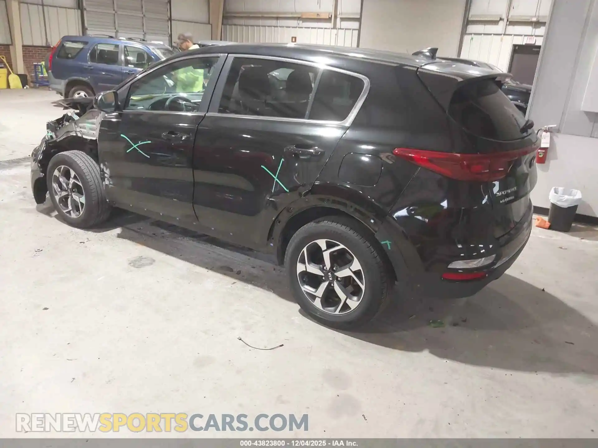 3 Фотография поврежденного автомобиля KNDPM3AC9M7928285 KIA SPORTAGE 2021