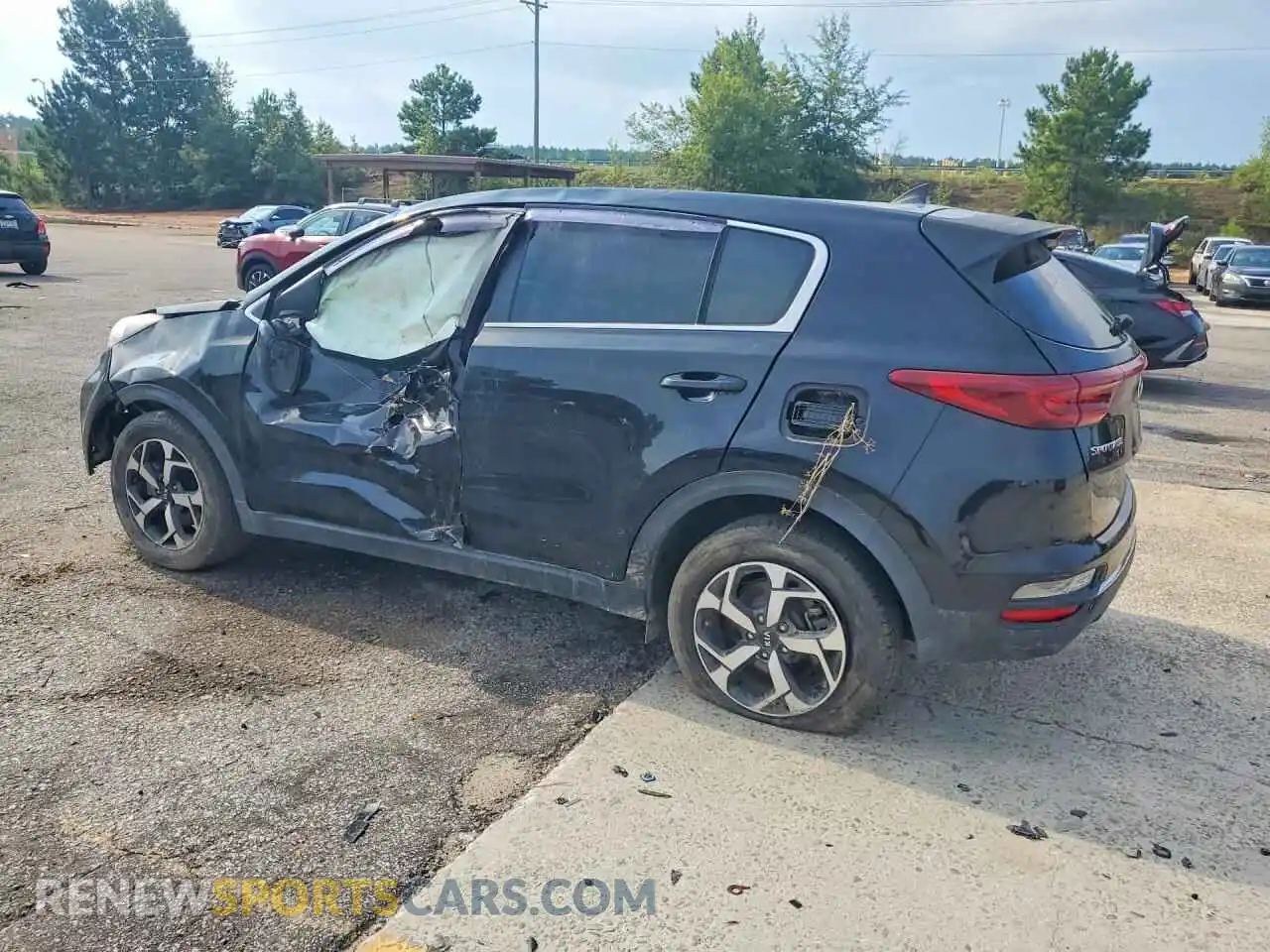 2 Photograph of a damaged car KNDPM3AC9M7933714 KIA SPORTAGE 2021