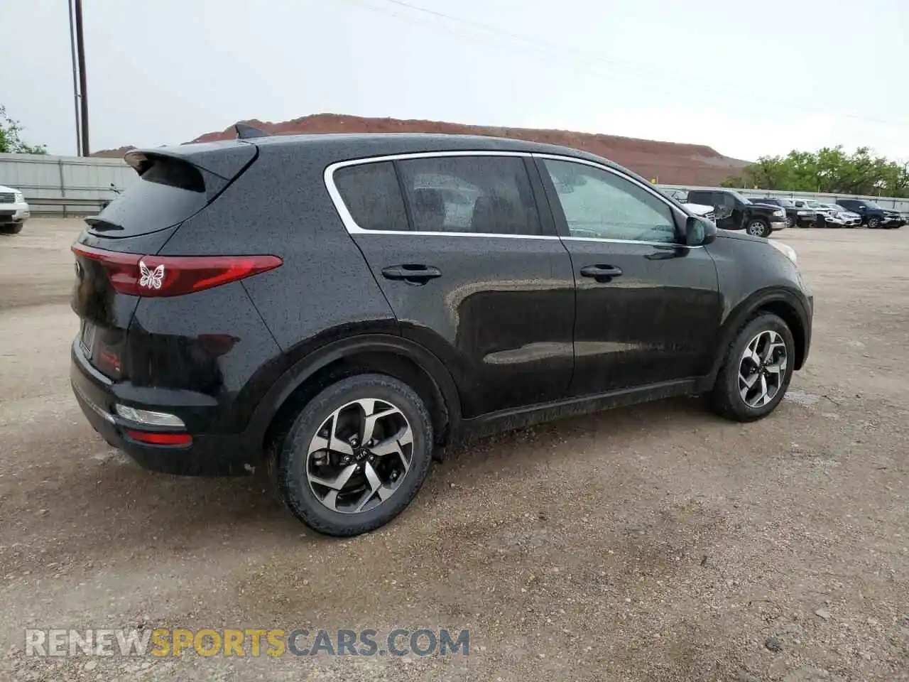 3 Photograph of a damaged car KNDPM3AC9M7941912 KIA SPORTAGE 2021