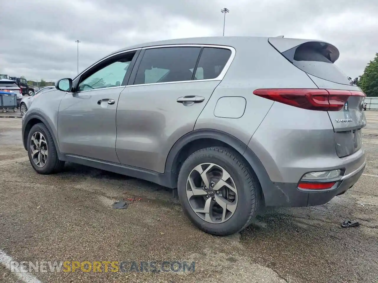 2 Фотография поврежденного автомобиля KNDPM3ACXM7846646 KIA SPORTAGE 2021