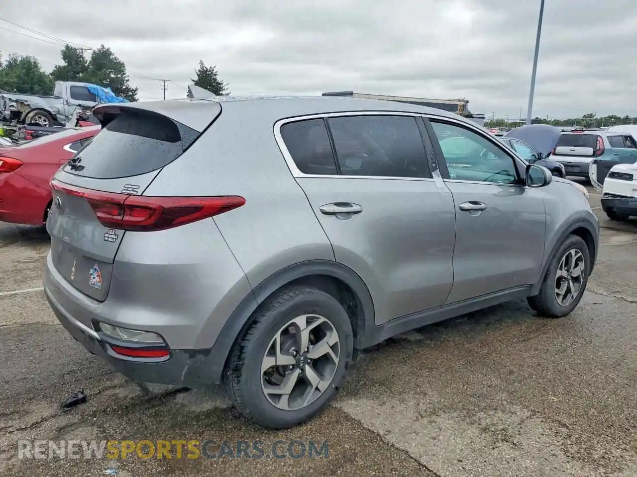 3 Фотография поврежденного автомобиля KNDPM3ACXM7846646 KIA SPORTAGE 2021